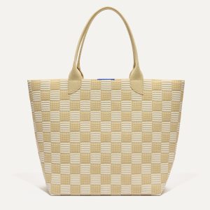 The Lightweight Tote - Checker Sand