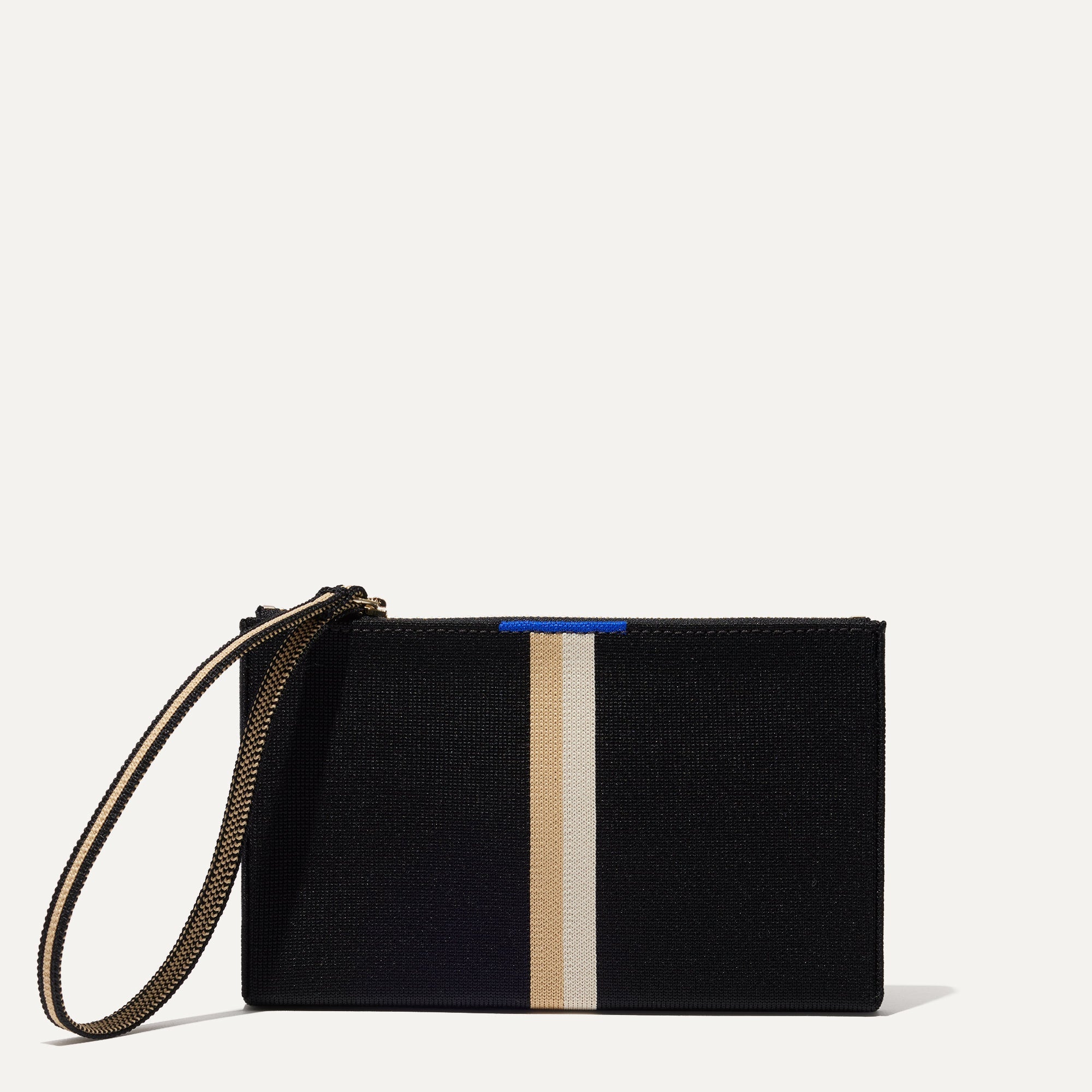 The Wallet Wristlet - Black Portobello Stripe - Image 2