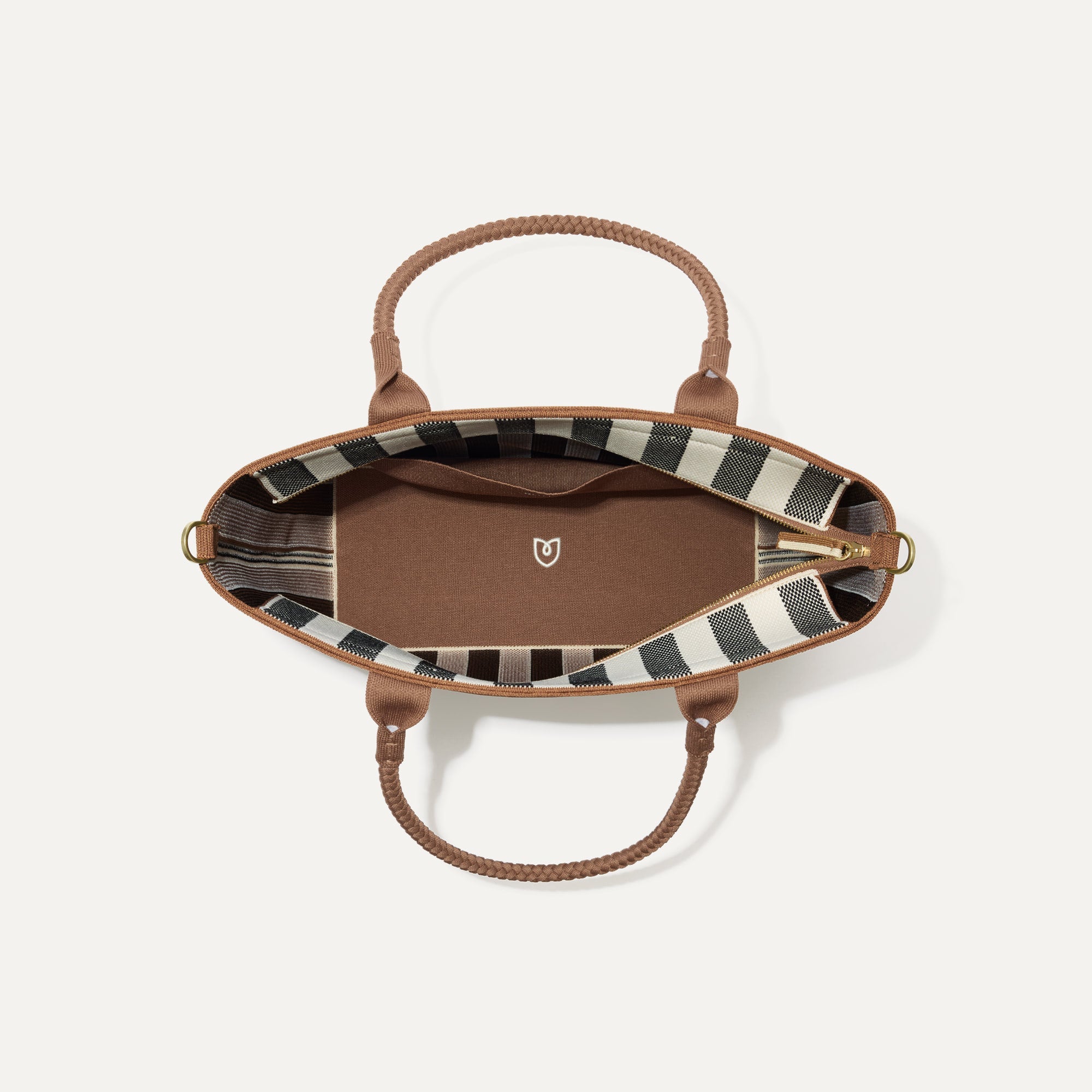 The Lightweight Zip Tote - Cabana Stripe - Image 6