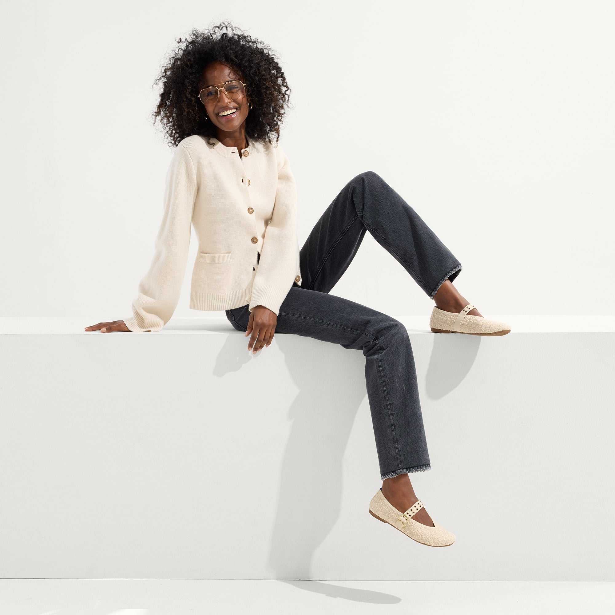 The Max Buckle Mary Jane - Pearl Boucl?? - Image 4