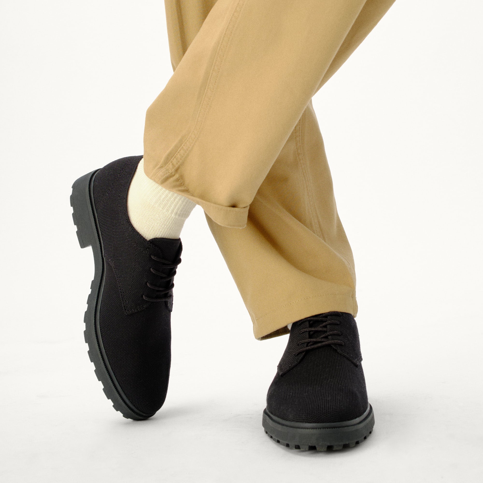 The Lug Oxford - Black - Image 2